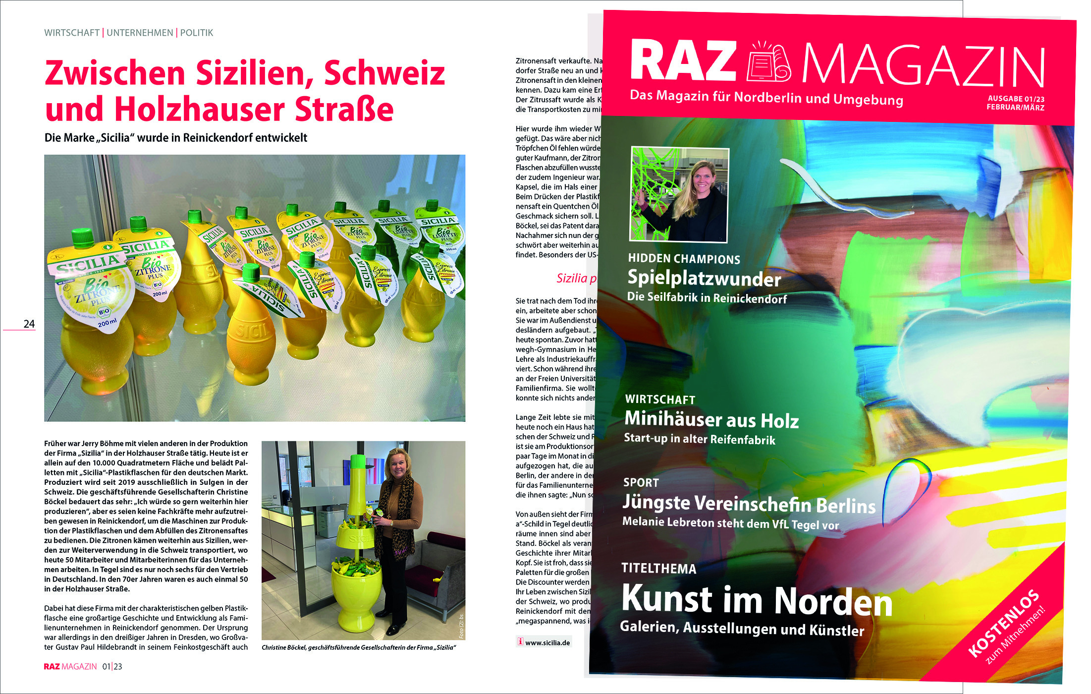 RAZ Magazin Cover